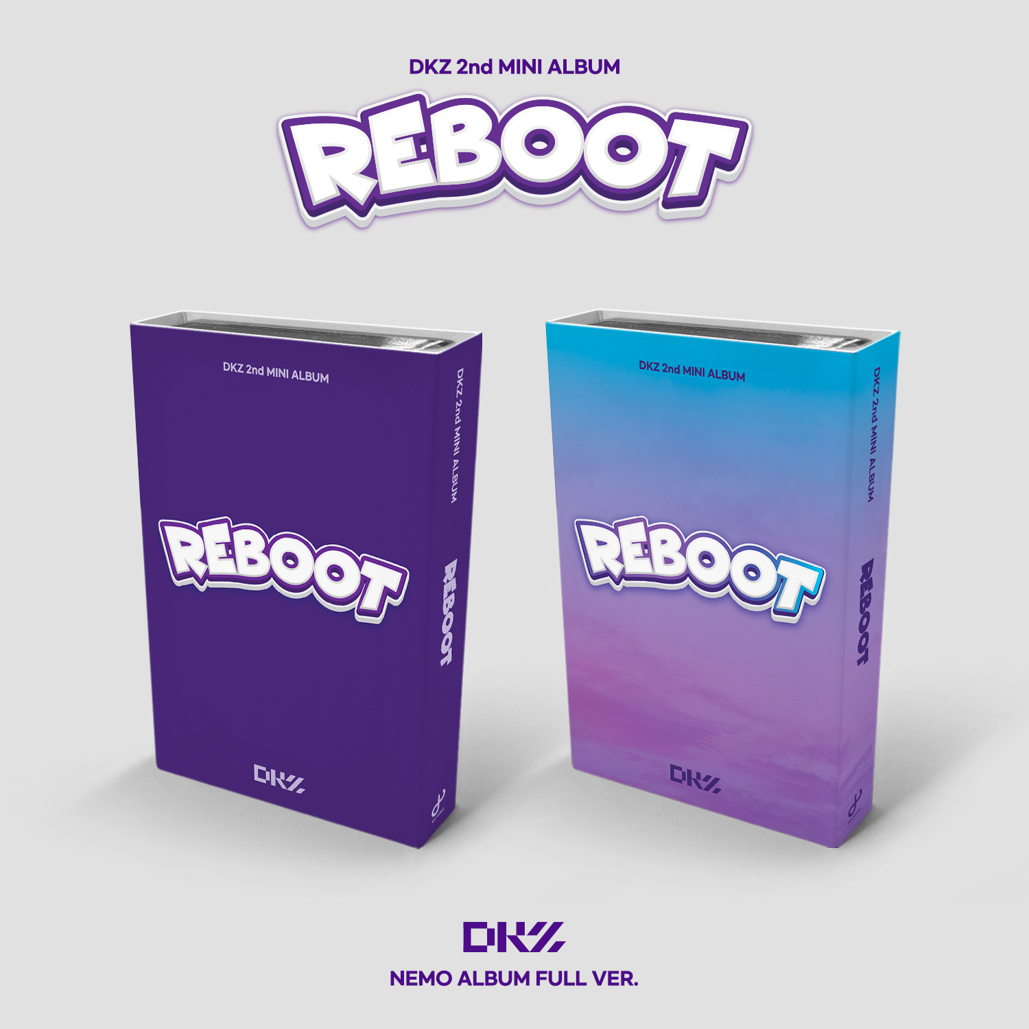 DKZ 2nd Mini Album [REBOOT] (2 Versions Set) | Makestar